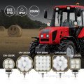 4 &quot;25W quadratische LED -Arbeit Licht Easy Operation ON/Off Special Color Circle Decoration Heavy Duty Work Light